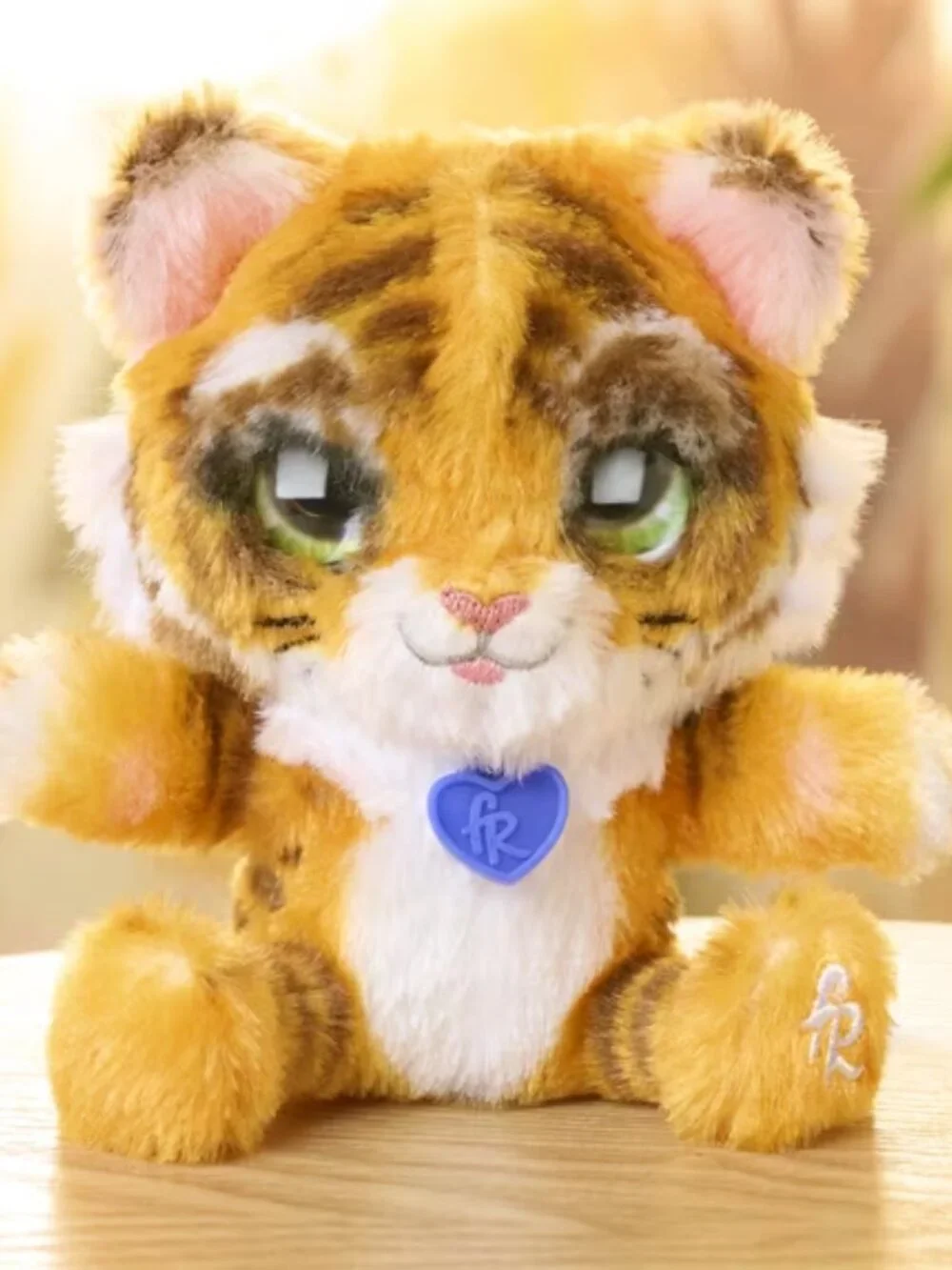 FurReal My Minis Little Hugs Tiger Interactive Plush 4.5